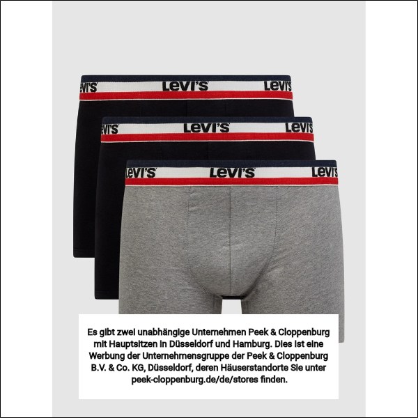 Levi's® Herren Levi's Pants-Trunks Schwarz Gr. Klein