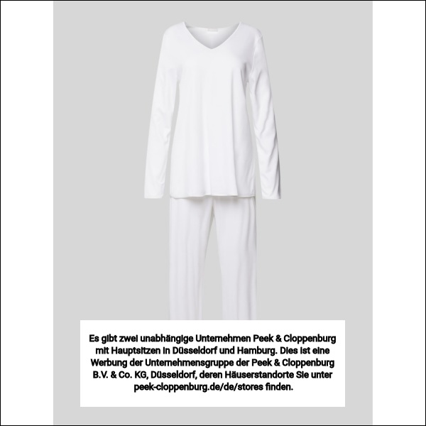 Hanro Damen Pyjamas Beige Gr. Mittel