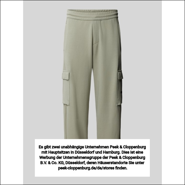 Ea7 Emporio Armani Herren Sweathosen Grün Gr. Klein