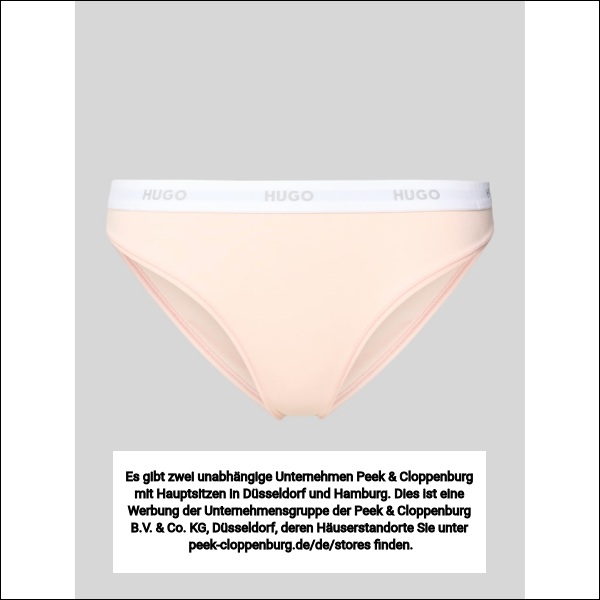 Hugo Damen Slips Rose Gr. Extra Groß