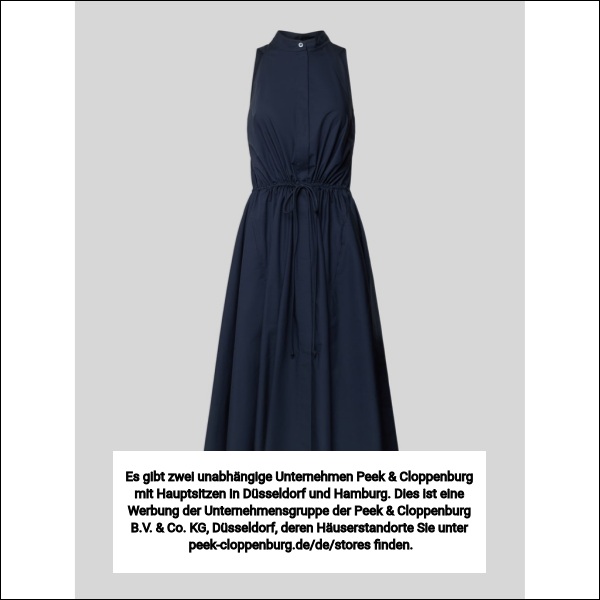 Emporio Armani Damen Blau Freizeitkleider, Gr. Größe 42