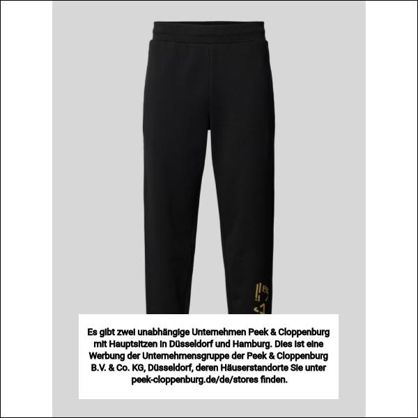 Ea7 Emporio Armani Herren Sweathosen Schwarz Gr. Klein