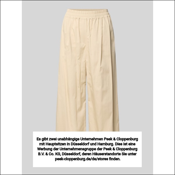 Weekend Max Mara Damen Max Mara Weite Hosen Beige Gr. 38 