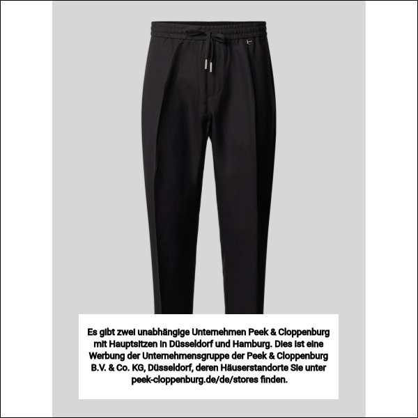 Antony Morato Herren Anzughosen Schwarz Gr. 54 